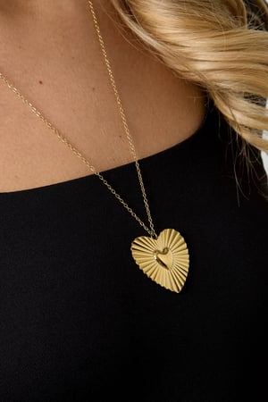 Stainless Steel Pendant necklaces Heart Casual Daily Simple Series Women's jewelry h5 Picture3